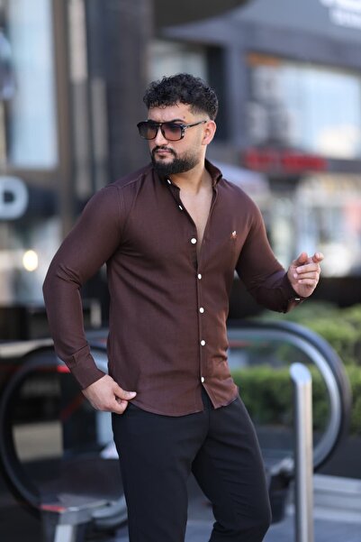 L-KOM Cămașă Business Class Classic cu guler, ușor de călcat