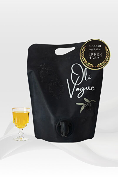 Oli Vogue Extra Virgin Olive Oil Olivogue Premium Erken Hasat Naturel Sızma Z...