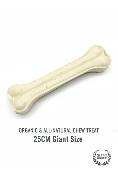 Tasma Market Dev Boy 25cm 250gr Büyük Irk Ve Orta Irk Köpek Çiğneme Kemiği