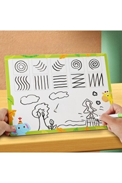 Picodino 2 in 1 wooden puzzle3D with writing board and marker, Cosmic Space