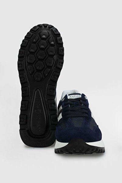 Lufian 111230264 Arthur Sneaker Erkek Deri Ayakkabı LACİVERT