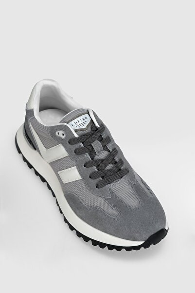 Lufian 111230264 Arthur Sneaker Men's Leather Shoes Gray
