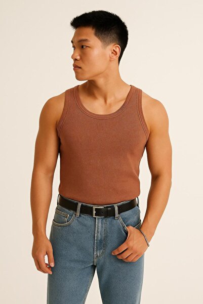 gamaro Men's Halter Neck Slimfit Sportsman Lycra Singlet