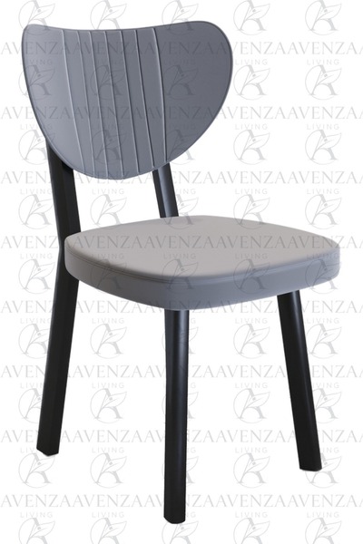 Avenza Furniture MUTFAK SANDALYESİ ELMA SANDALYE METAL AYAK SANDALYE