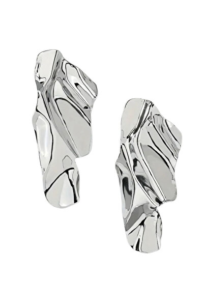 maia Dalga Tasarım Gold Küpe