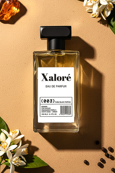 Xalore Eau De Parfume PURE ROZE BLACK PEPPER 003 100 ML Unisex Amber Baharatlı