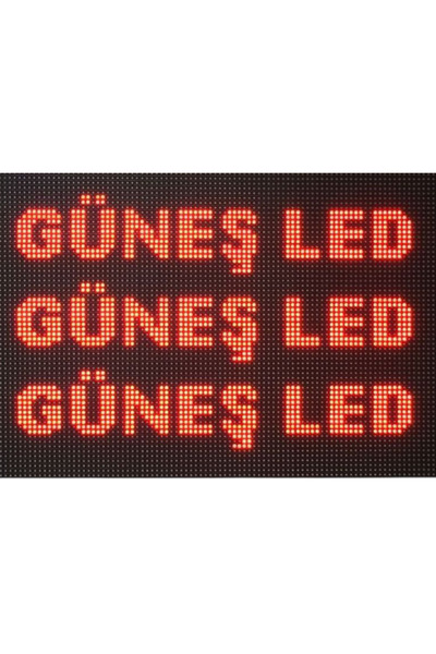 mexanli 48X96 ÇİFT TARAFLI KIRMIZI WİFİLİ ÇİFT TARAFLI LED TABELA KAYAN YAZI ...
