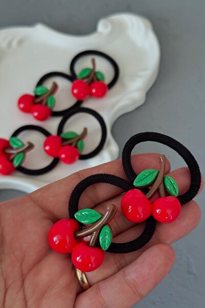 Lynare Girl's Cherry Model Rubber Buckle Set 2 Pieces