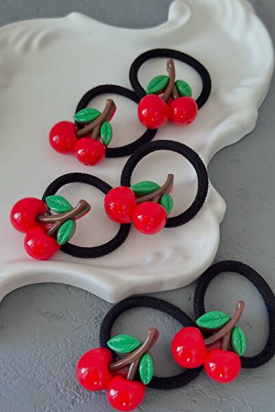 Lynare Girl's Cherry Model Rubber Buckle Set 2 Pieces