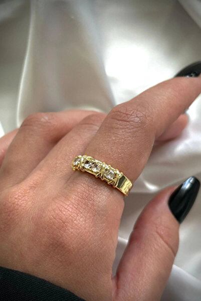 Leo'Stone Yeni Seri XoXo Co Model Ayarlanabilir Kadın Çelik Yüzük