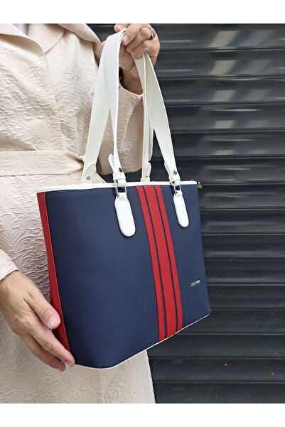 Just Polo EU Miami Polo Tommy Clup Women's Oversized 3 Compartment Shoulder Bag