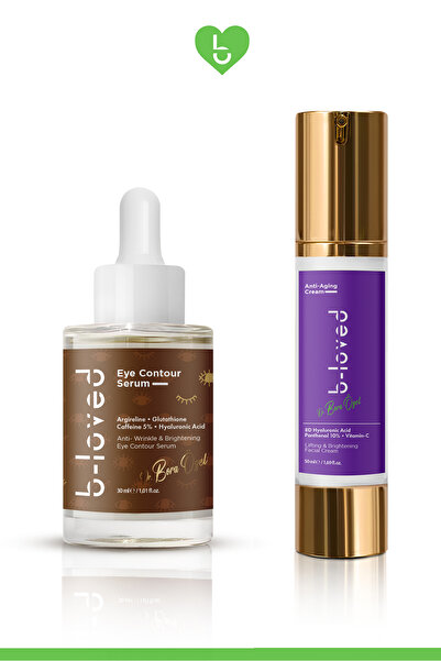 b-loved Yoğun Nemlendirme & Kırışıklık Karşıtı 2'li Göz Çevresi&Cilt Bakım Se...