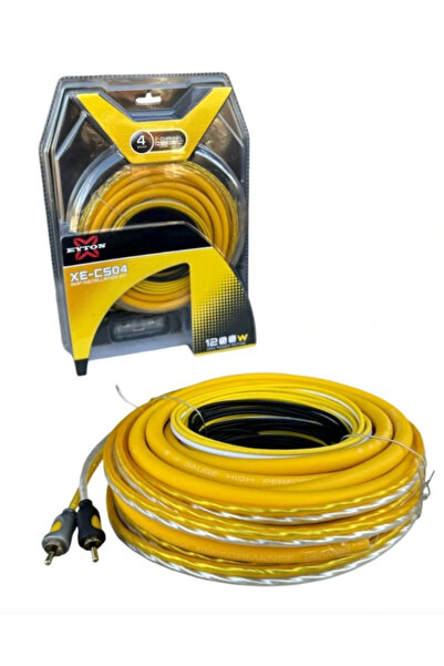 EKT EYTON 4GA SARI AMFİ KABLO SETİ