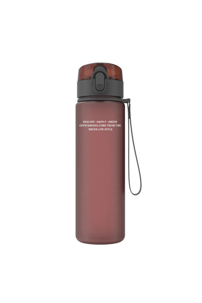 Choice زجاجة مياه رياضية حمراء مقاومة للتسرب وخالية من مادة BPA عالية الجودة ...