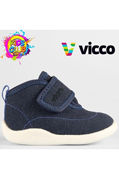 Vicco Pantofi sport ortopedici pentru copii Plase First Step, ALBASTRU ÎNCHIS