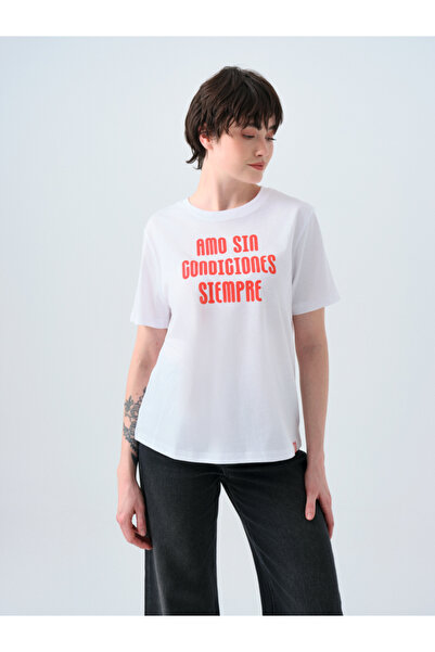 Loft Γυναικείο μπλουζάκι με κανονική εφαρμογή Lf2039129