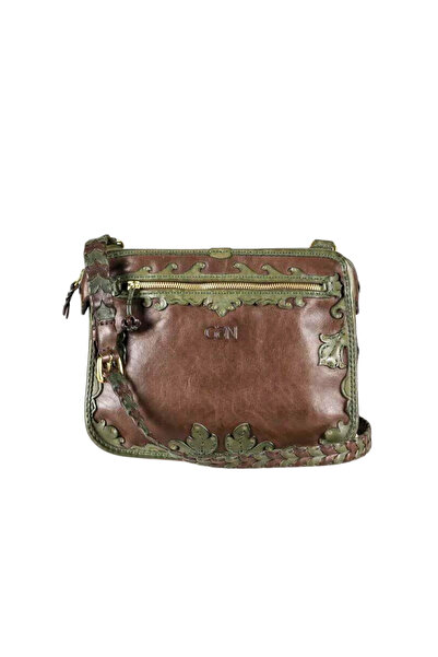 GÖN Kadın Doğal Tabaka Deri El Yapımı (HANDMADE) Postacı Çanta (TALİN)