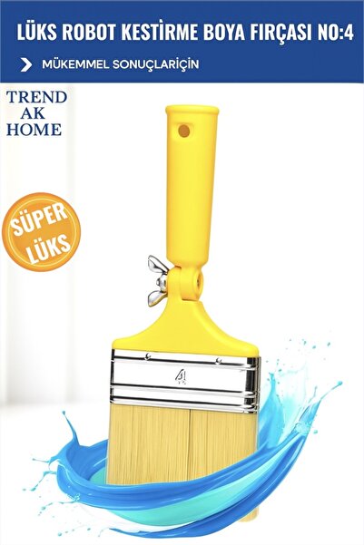 OSKAR FIRÇA Luxury Robot Trimming Paint Brush No:4