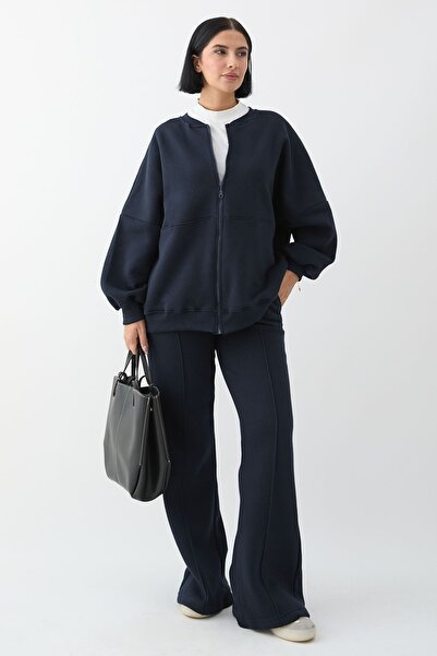InStyle Σετ αθλητικής φόρμας Navy Blue με φερμουάρ