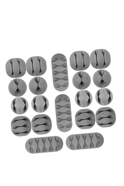 Generic مجموعة منظم الكابلات - 20 قطعة