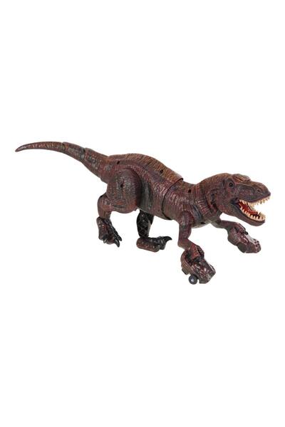 hak-iş oyuncak Kırmızı Kumandalı T-Rex Dinozor – Buhar, Işık ve Ses Efektli Oyuncak