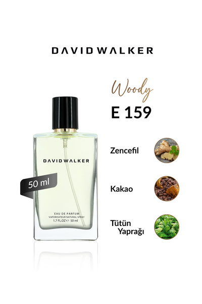 David Walker E159 Vantes 50 ml Erkek Parfüm | Woody