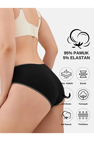 ALYA UNDERWEAR Mother Daughter Combination Cotton Slip Panties - Cat Printed - Pack of 5