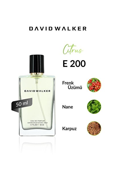 David Walker E200 Castle 50 ml Erkek Parfüm | Citrus