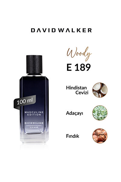 David Walker E189 Nite 100 ml Erkek Parfüm | Woody