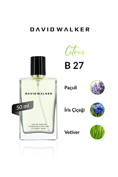 David Walker B27 Slaykur 50 ml Kadın Parfüm | Citrus