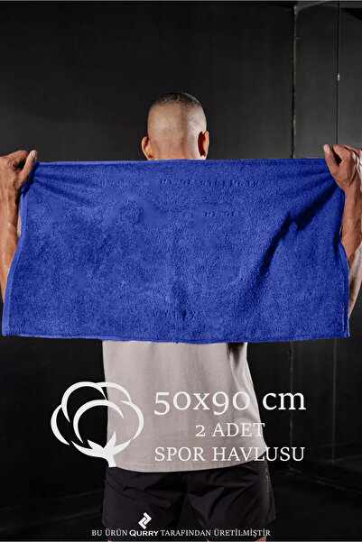 QURRY 2 бавовняні спортивні рушники розміром 50x90 см | Рушник для спортсменів, рушник для фітнесу, рушник для тренувань