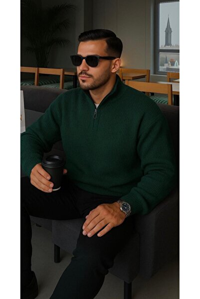 laçin life Knitwear sweater with zipper