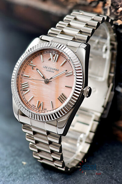 Lee Cooper Original Puppy Color Mother-of-Pearl Dial Women's Wristwatch