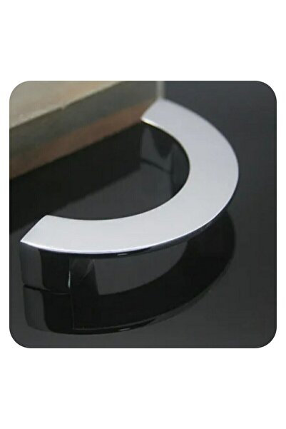 ARON Nova Ay Kulp (KROM PARLAK) Mobilya Vestiyer Komidin Şifonyer Banyo Dolap Kapak Kulbu 96mm