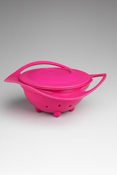 BEYZANA Evrensel 360° Dönen Bebek Dökülmeyen Tabak Mama Tabağı