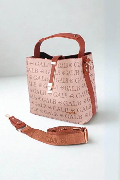 GALB LEATHER Жіноча сумка через плече Cuzdan Gift New Season 4 секції з регул...