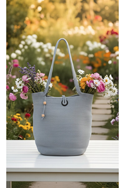 Nevvera Home Kadın Omuz Çantası – Modern Tasarım, Günlük Kullanıma Uygun, Gri Renk