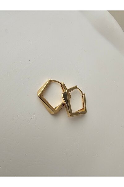 Zivazer Store Women's Steel Tarnish Xuping Asymmetric Hoop Earrings