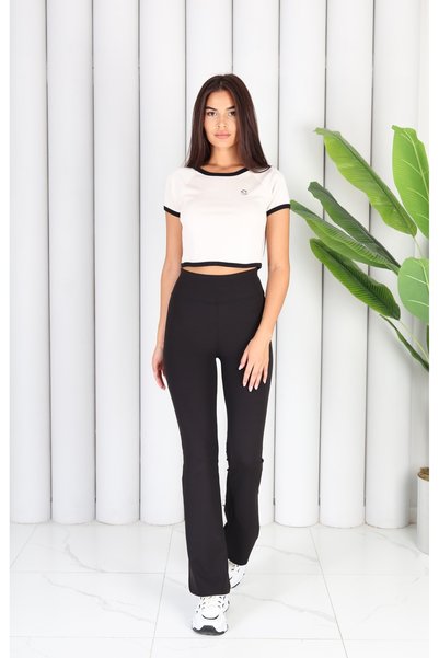 soft&basic Tricou de damă basic, croială normală, scurtă