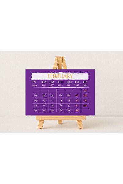 GenelTedarik 2026 MASA TAKVİMİ/2026 DESK CALENDAR/ MİNİ ŞÖVALELİ/10x15 cm
