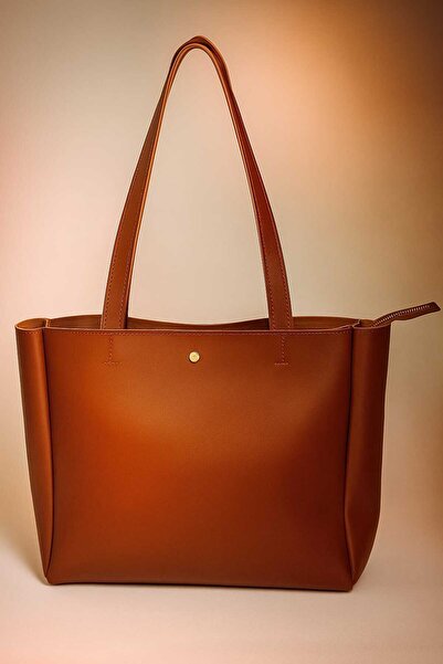 ROYAL LADYS حقيبة كتف كبيرة الحجم مكونة من 3 أقسام مزودة بسحاب ومشبك – خاصة ب...