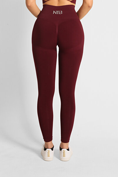 NTB Nature The Brand Bezešvé legíny s push-up efektem a řasením |   Bezešvé legíny s vysokým pasem, stahovací legíny, motorkářské legíny