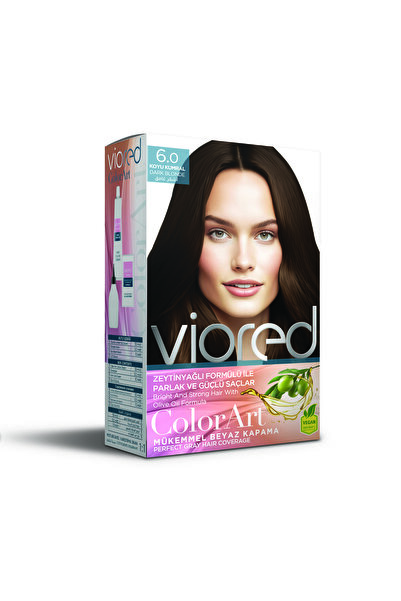 viored ColorArt Set Saç Boyası 6.0 Koyu Kumral