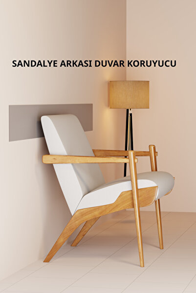 Sandalye Kanepe Arkası Duvar Koruyucu Açık gri 1.5 Metre Boyunda 15 Cm Genişliğinde ( 1 Paket 3 Adet )