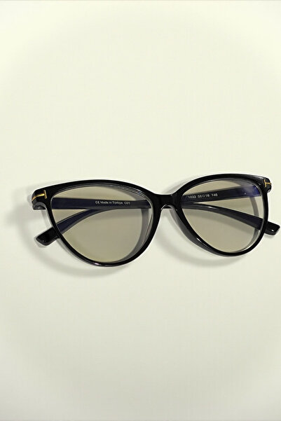 MAROVOAY Uv400 Cat Eye Blue Light Protection Optical Compatible Blue Block Black Computer Screen Glasses