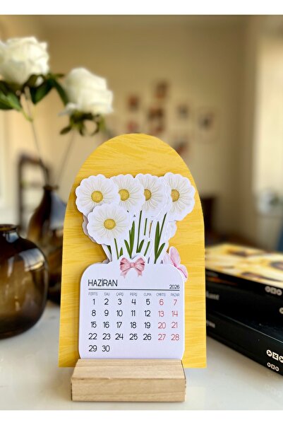 OEM Roekraft Papatya Buketi Masa Takvimi , 2026 takvim, Yeni Yıl Takvim