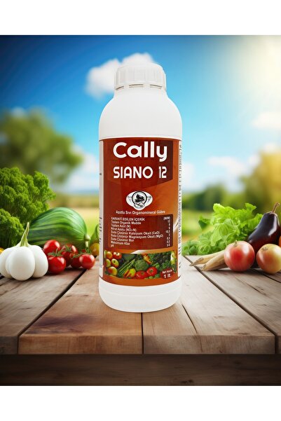CALLYSIANO12 CALLY SİANO 12 ORGANİK ŞELATLI % 10 KALSİYUM %3 MAGNEZYUM %0,5 BOR