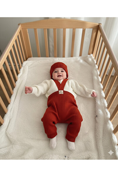 Serackids Triko Kazak Slopet Bere Esnek 3 lü set UNİSEX