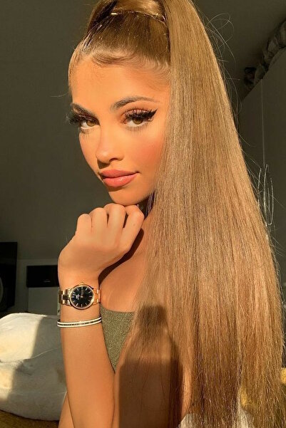 CAŞ DEKORASYON Bal Köpüğü Renk Tokalı At Kuyruğu Saç