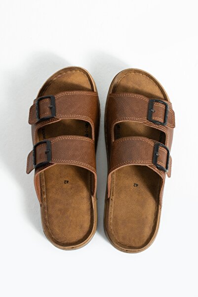 birrbazaar Men's Orthopedic Stitched Flexible Comfortable Double Monta Slippers